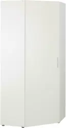 Eckschrank in Weiß