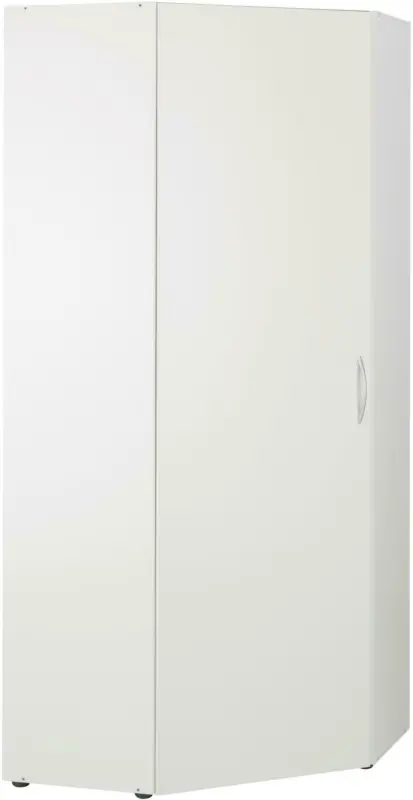 Eckschrank in Weiß