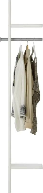 Garderobenpaneel in Weiß