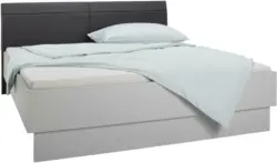 Bett in Graphitfarben ca. 180x200cm