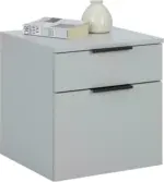 mömax Nachtkästchen in Hellgrau