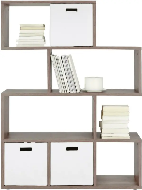 Raumteiler in Eichefarben