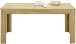 Ausziehtisch in Eichefarben