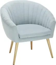 Sessel in Hellblau