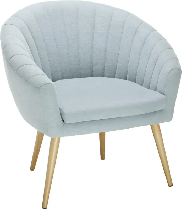Sessel in Hellblau
