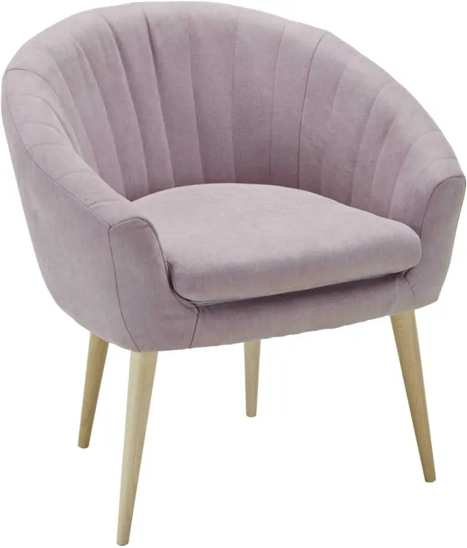 Sessel in Rosa