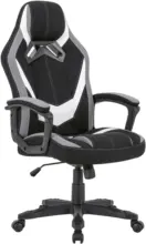 mömax Drehstuhl in Schwarz/Weiß