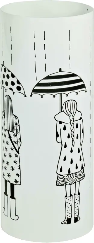 Schirmständer Primus aus Metall in Weiß