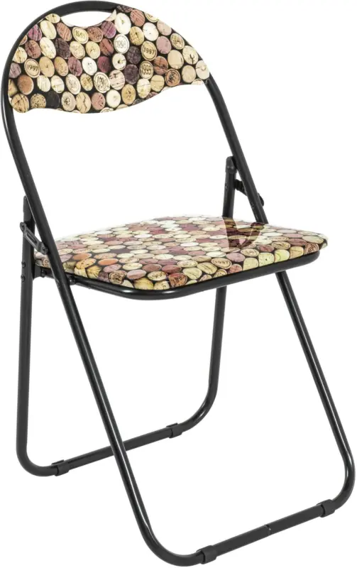 Klappsessel mit Kronkorken Design