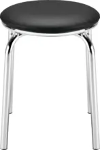 mömax Stapelhocker in Schwarz