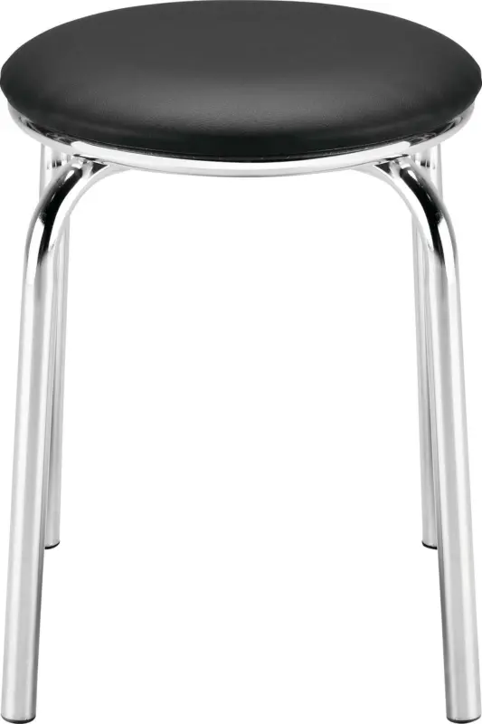 Stapelhocker in Schwarz