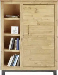 Highboard aus Akazie teilmassiv