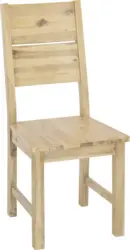 Stuhl aus Akazie Massiv