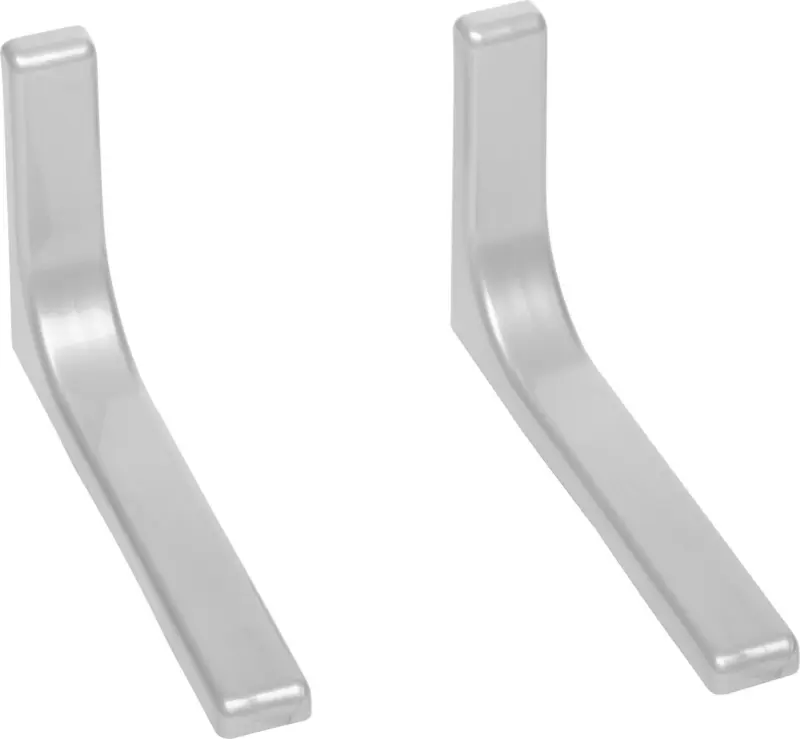 Wandhalter Silberfarben aus Metall