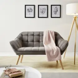 Sofa 'Monique', grau