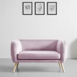 Sofa 'Bruno', rosa