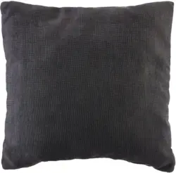 Sofakissen Sanfino in Schwarz ca. 38x38cm