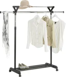 Kleiderwagen in Schwarz