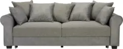 Schlafsofa in Grau mit Bettfunktion