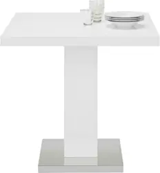 Esstisch in Weiß Hochglanz