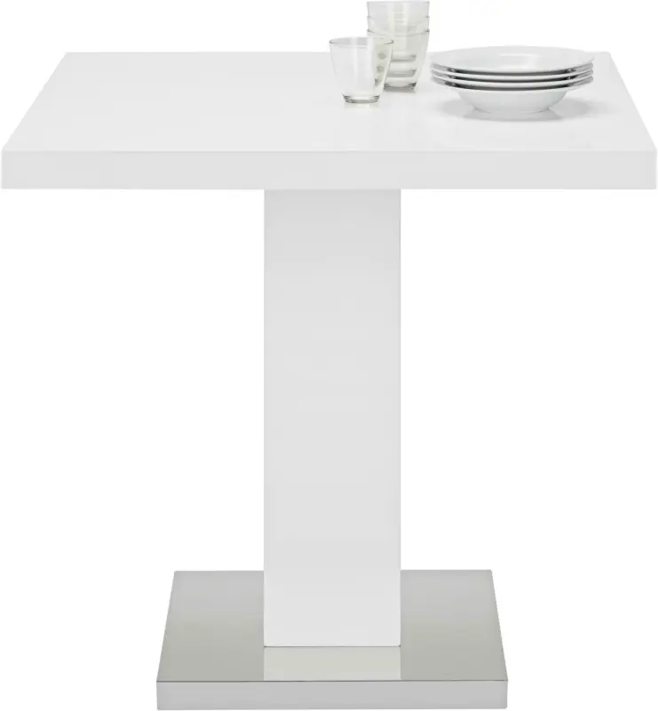 Esstisch in Weiß Hochglanz