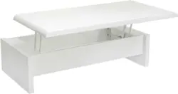 Couchtisch in Weiß Hochglanz