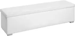 Truhenbank Weiß