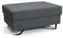 Hocker in Dunkelgrau