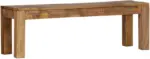 mömax Sitzbank in Naturfarben Massiv