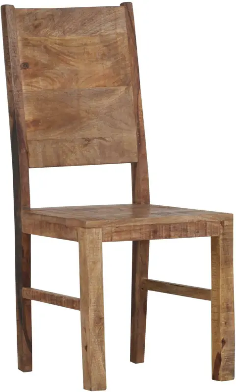Stuhl in Naturfarben Massiv