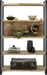 Regal aus Akazie Massiv