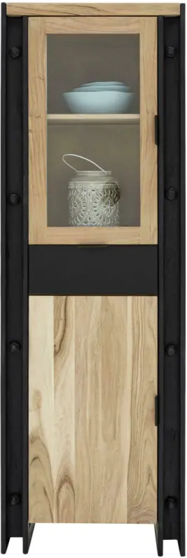 Vitrine aus Akazie Massiv