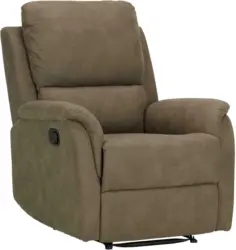 Relaxsessel in Braun mit Relaxfunktion