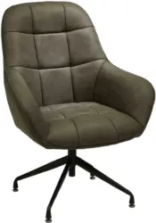 Sessel in Braun/Schwarz