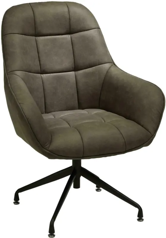 Sessel in Braun/Schwarz