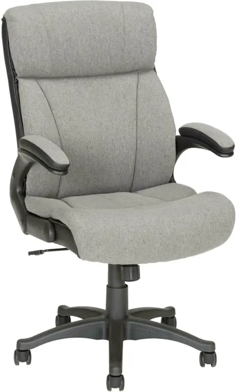 Drehstuhl in Grau/Schwarz