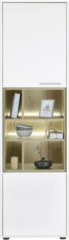 Vitrine in Weiß