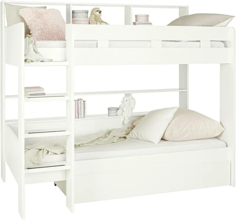 Etagenbett in Weiß
