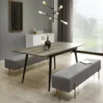 mömax Sitzbank 'Haley', hellgrau