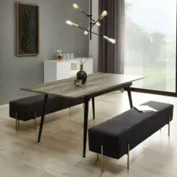 Sitzbank 'Haley', grau