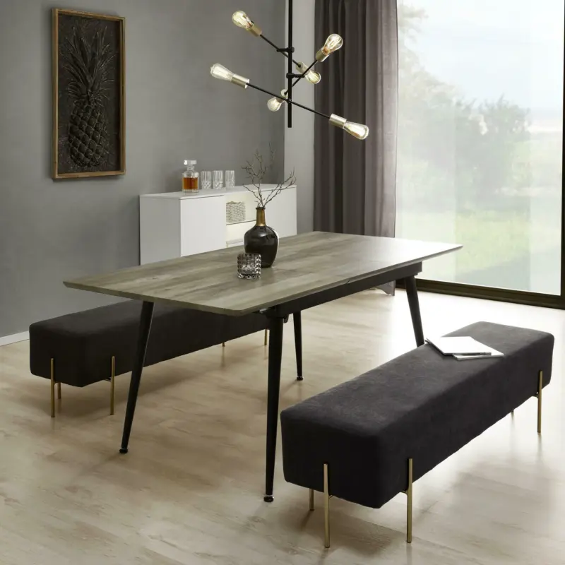 Sitzbank 'Haley', grau