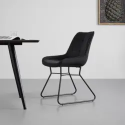 STUHL in schwarz 'Marina'