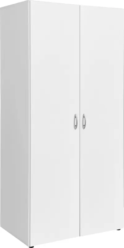 Dreht&uuml;renschrank in Wei&szlig;