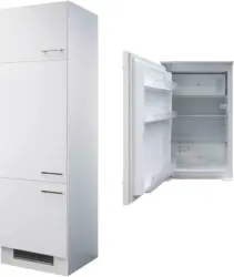 Geräteumbauschrank Weiß