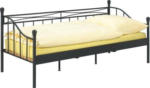 Mömax Tagesbett in Schwarz ca. 90x200cm