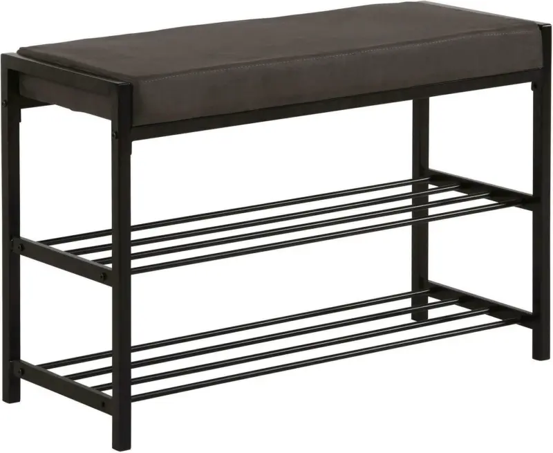 Garderobenbank Schwarz