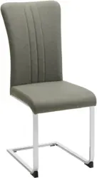 Schwingstuhl in Grau