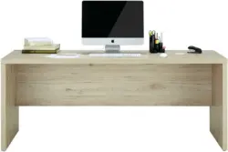 Schreibtisch in Eichefarben