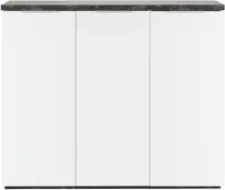 Schuhschrank in Weiß