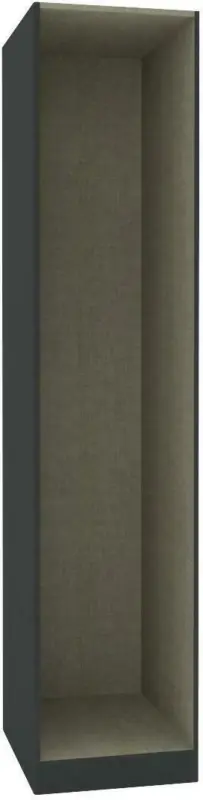Kleiderschrankkorpus in Anthrazit